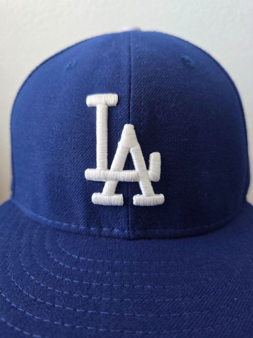Los Angeles Dodgers New Era 59FIFTY Fitted MLB Official On-Field Cap Sz 7-3/8 - Picture 6 of 10